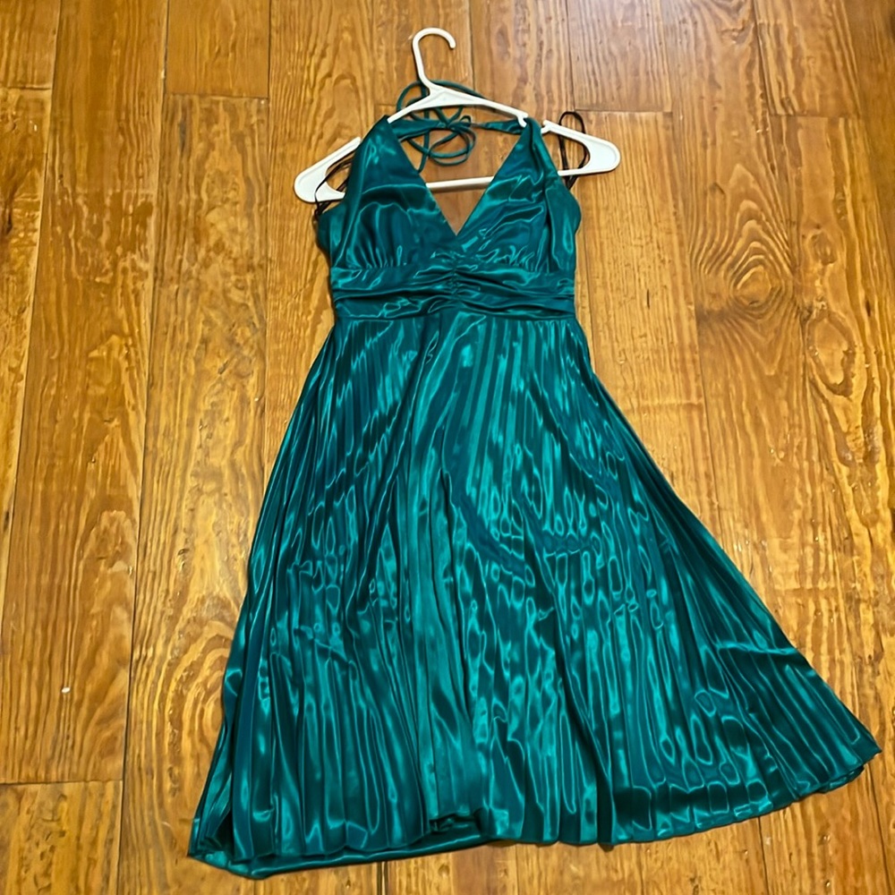 Emerald green dress. Slightly worn. Great condition